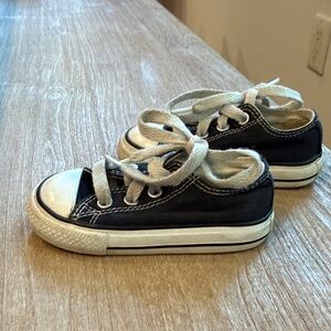 Converse Kids Black and White Sneakers